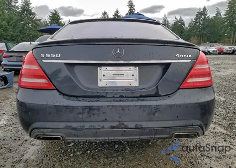2012 Mercedes-Benz S 550 4Matic from USA, damaged, VIN WDDNG9EB2CA440998